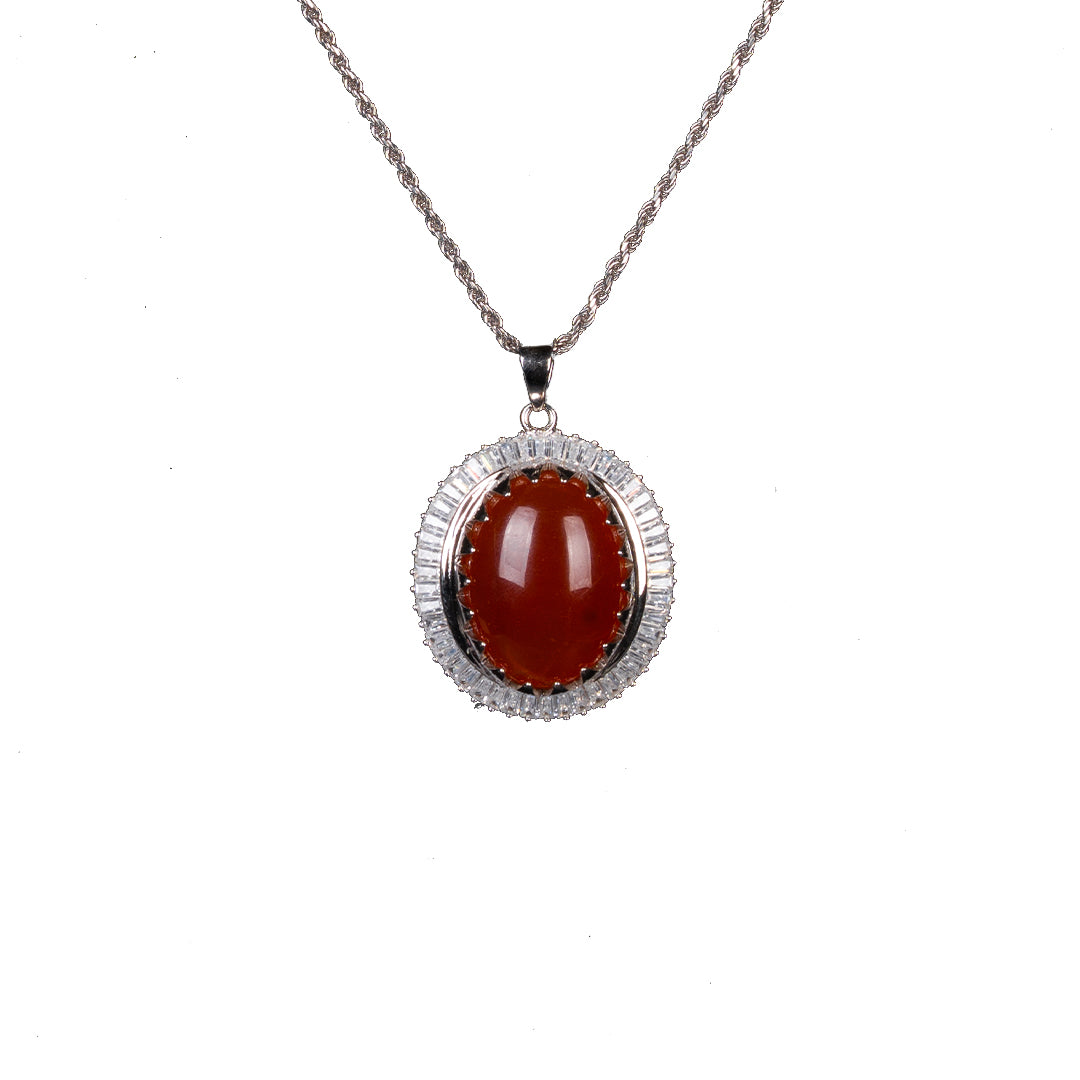 Honey Agate Pendant