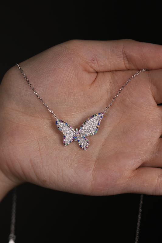 Shiny Butterfly Pendant