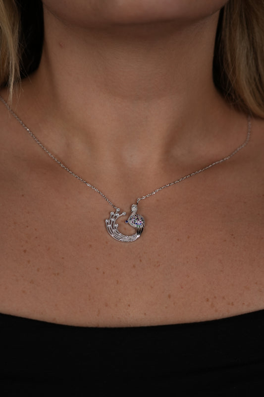 Peacock Elegance Pendant