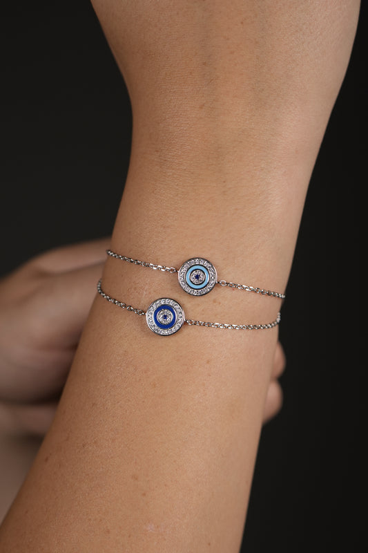 Evil Eye Enamel bracelet
