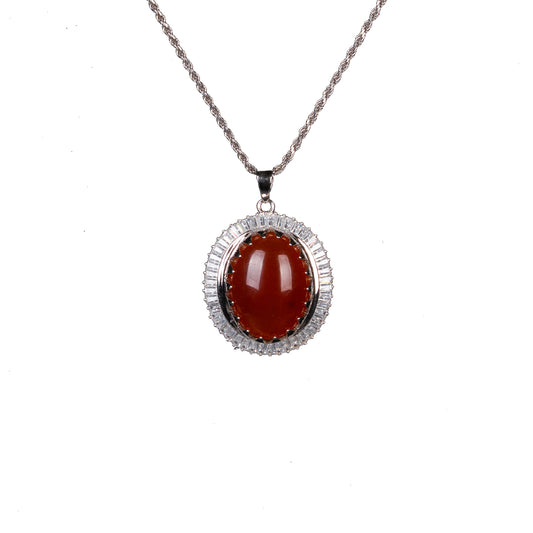 Honey Agate Pendant